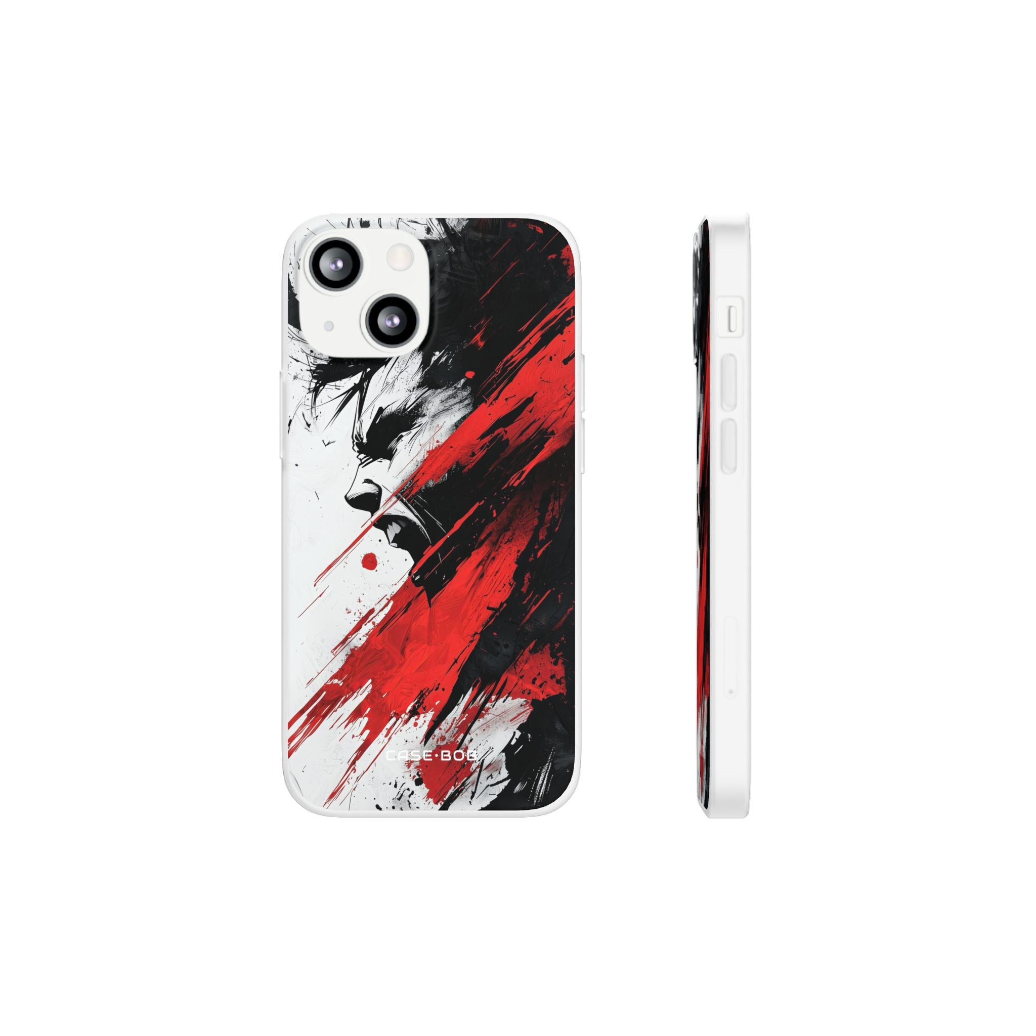 Yelling Profile Burst iPhone 13 mini Case - Soft