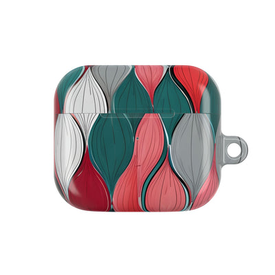 Leaf Spiral Pink - AirPods Case