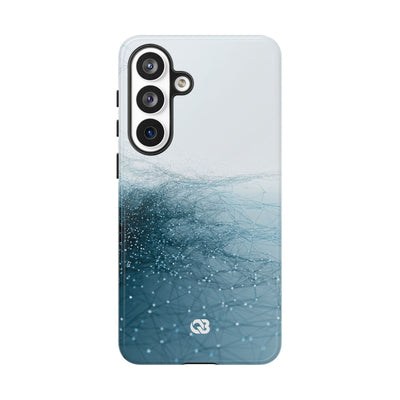 Teal Tough Phone Case for Samsung - Arctic Pulse Mesh