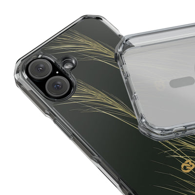 Green Impact MagSafe Phone Case for iPhone - Midnight Gilded Grass