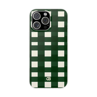 Hunter Green Plaid · Soft Handyhülle für iPhone