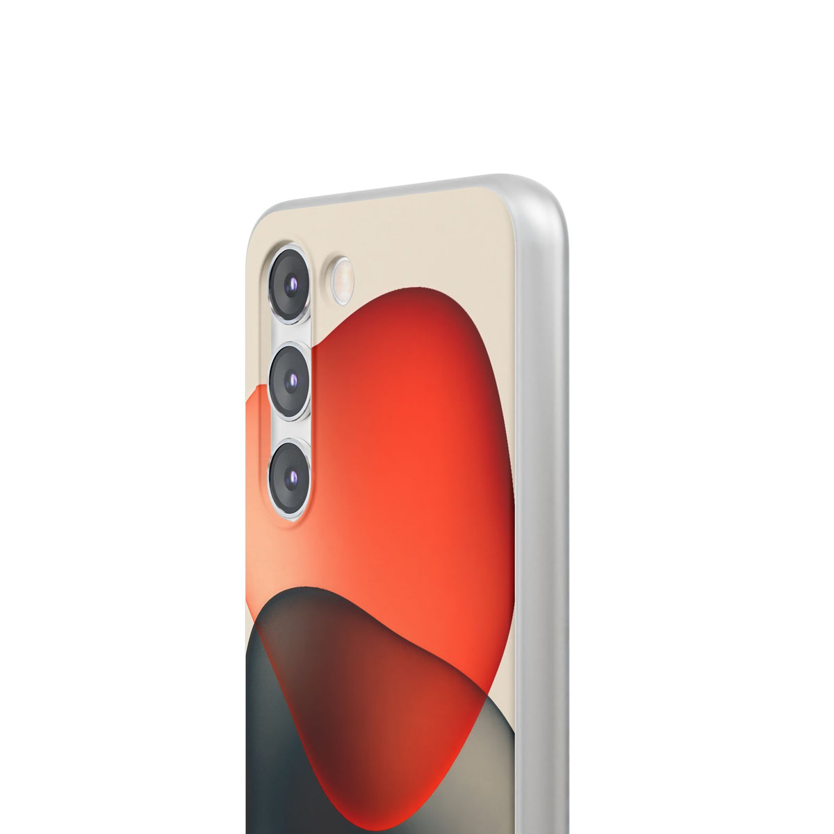 Translucent Crimson Form · Lite Phone Case for Samsung · Red