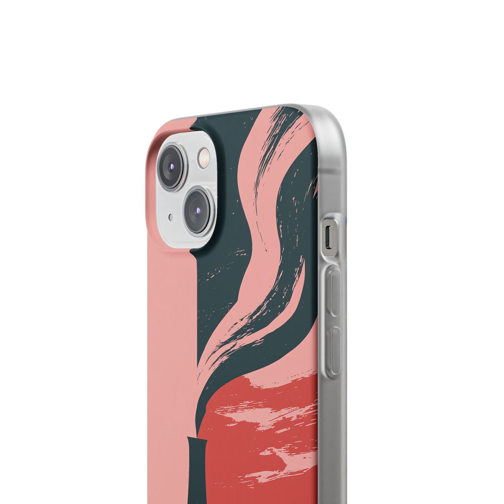 Pink Lite Phone Case for iPhone - Cinder Rose Plume