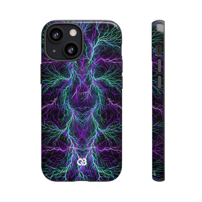 Electric Plasma Arbor · Tough Phone Case for iPhone · Purple