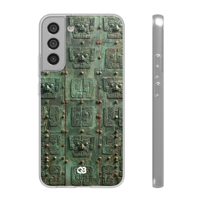 Dynastic Bronze Relief · Lite Phone Case for Samsung · Green