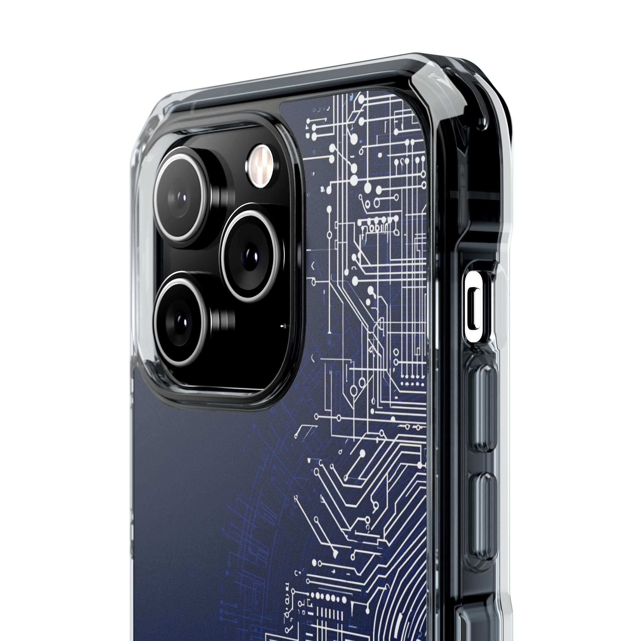 Blue Impact MagSafe Phone Case for iPhone - Cobalt Circuit Logic