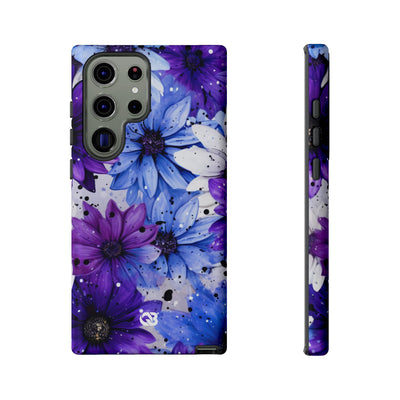 Ink Splatter Blooms · Tough Coque de téléphone pour Samsung