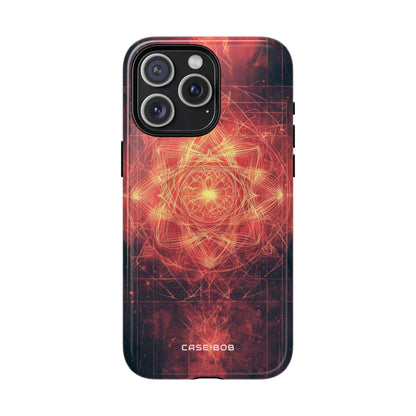 Radiant Mandala iPhone 15 Pro Max -kotelo - Tough+