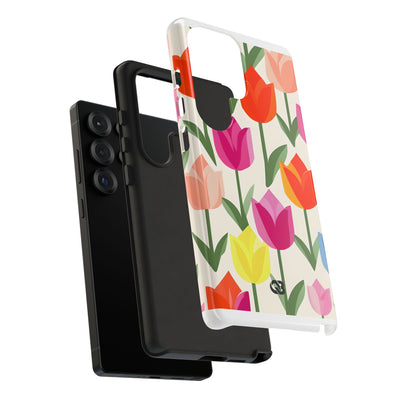 Vibrant Petal Grid · Tough Capa para Samsung