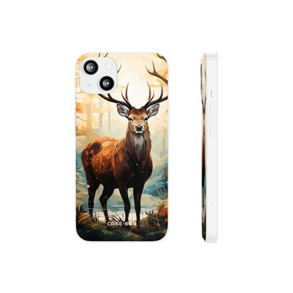 Glowing Stag iPhone 13 - Soft - CASE•BOB