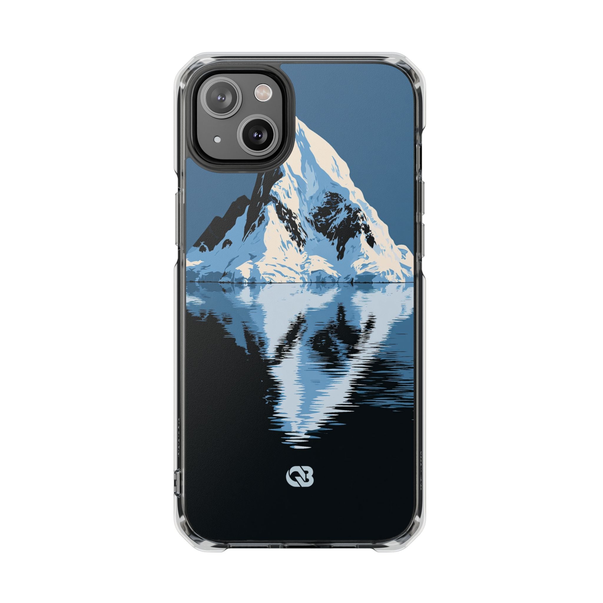 Blue Impact MagSafe Phone Case for iPhone - Arctic Summit Mirror