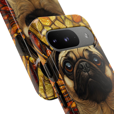 Amber Pug Divinity · Tough Phone Case for Google Pixel