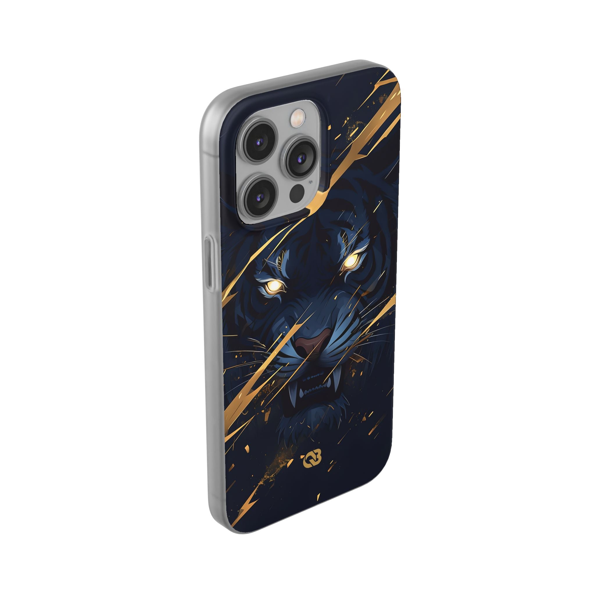 Obsidian Gold Predator · Soft Coque de téléphone pour iPhone