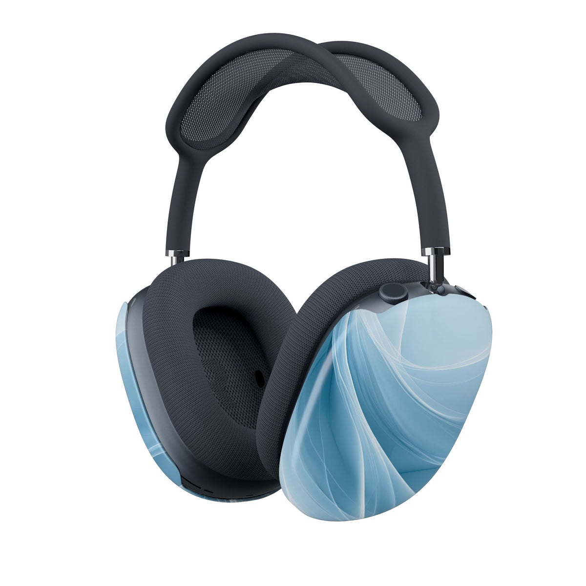 Glacial Ridge Contours · Hard Case for AirPods Max · Blue