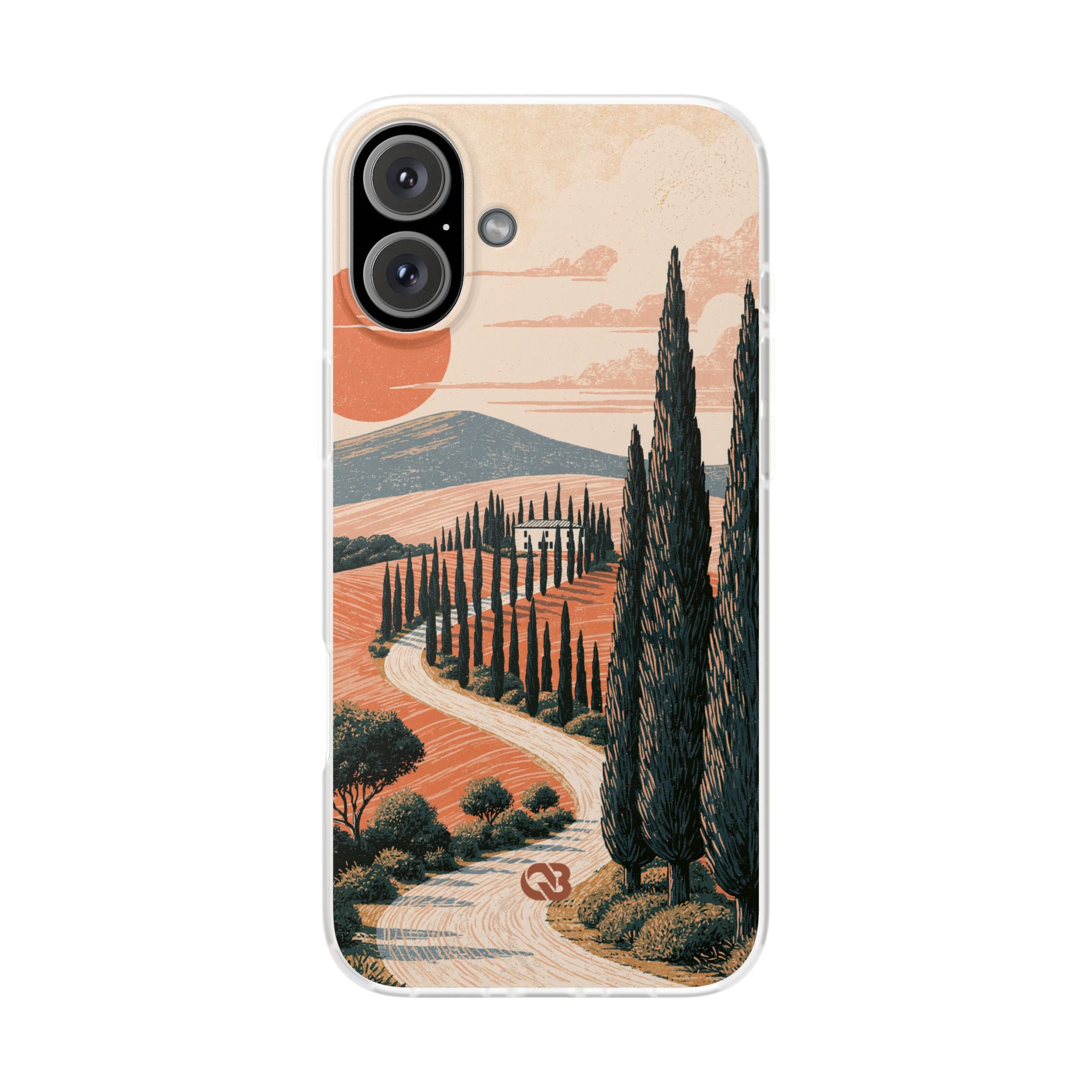 Orange Lite Phone Case for iPhone - Terracotta Ridge Trail