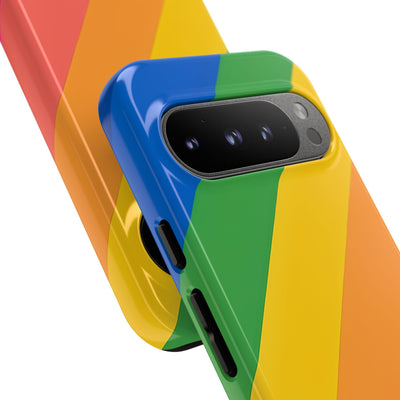 Vibrant Spectrum Slope · Tough Phone Case for Google Pixel