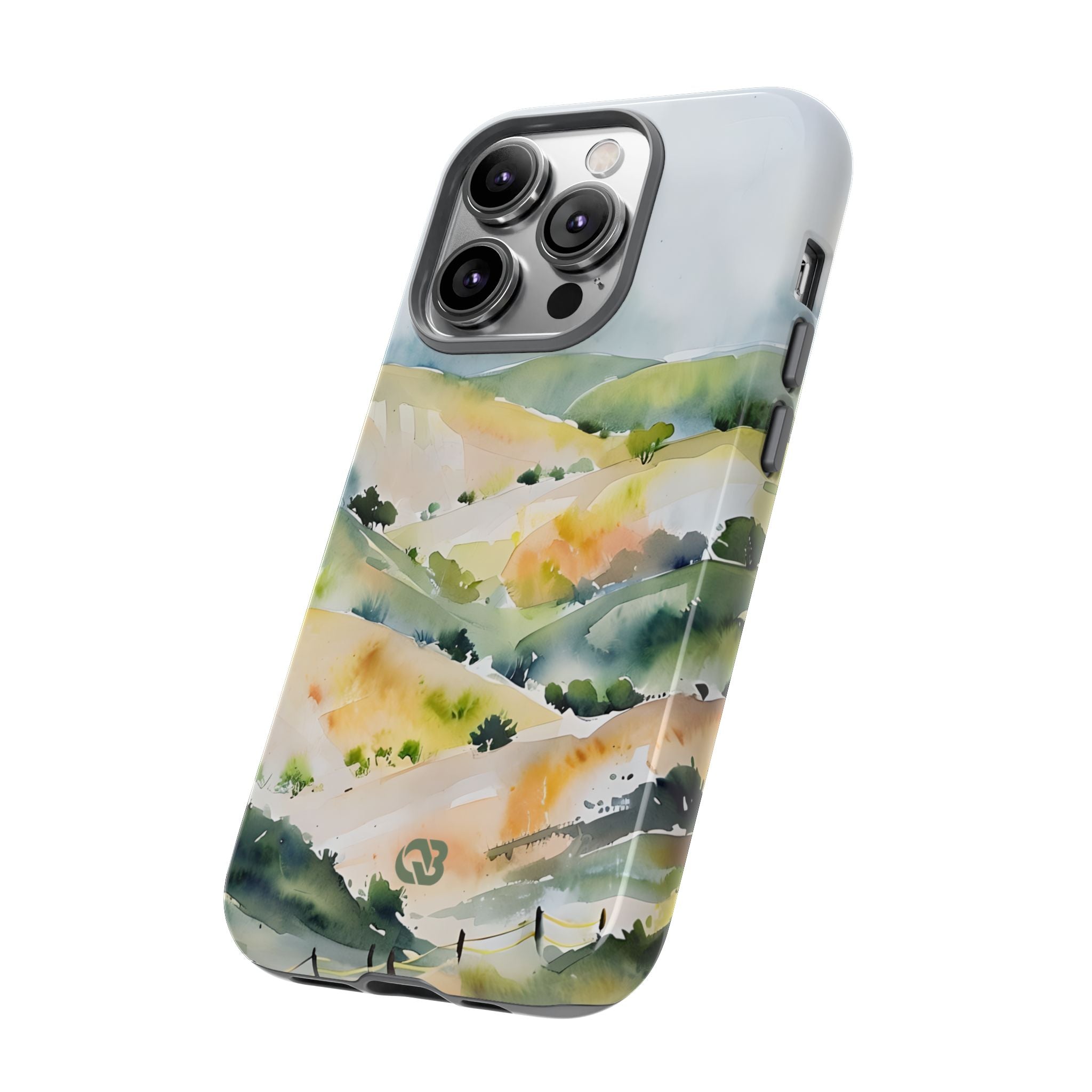Verdant Mist Valleys · Tough Phone Case for iPhone