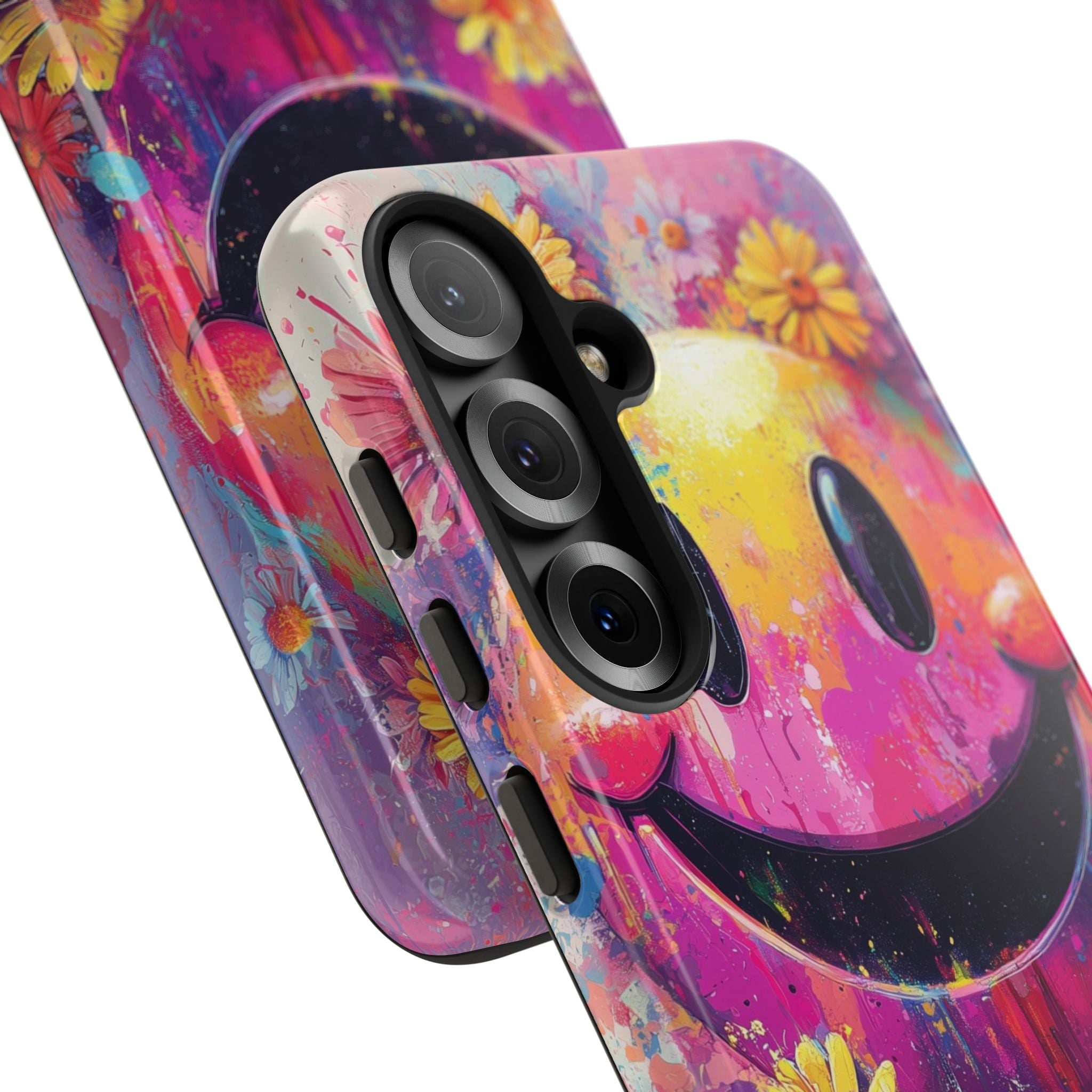 Smiley Bloom Samsung S25 Case - Tough