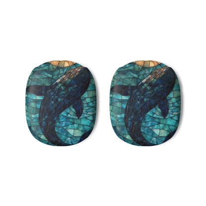 Blue Whale Mosaic - AirPod Max Case