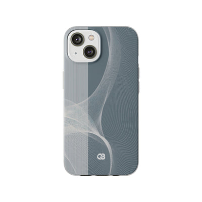 Slate Contour Drift · Lite Phone Case for iPhone ·  Grey