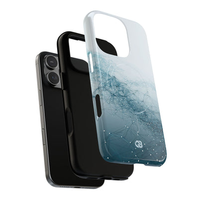 Teal Tough 2.0 Magsafe Phone Case for iPhone - Cyan Vector Lattice