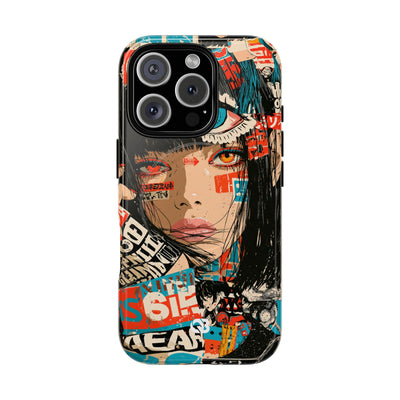 Shibuya Street Collage · Tough 2.0 Magnetic Phone Case for iPhone · Red