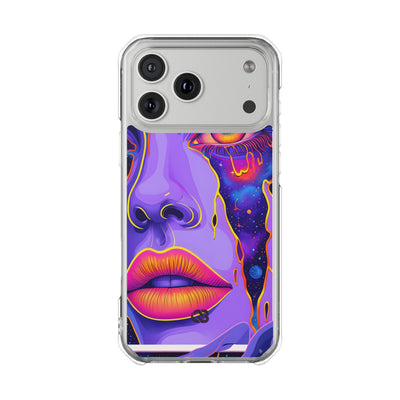 Violet Cosmic Gaze · Impact Custodia per iPhone · Magsafe
