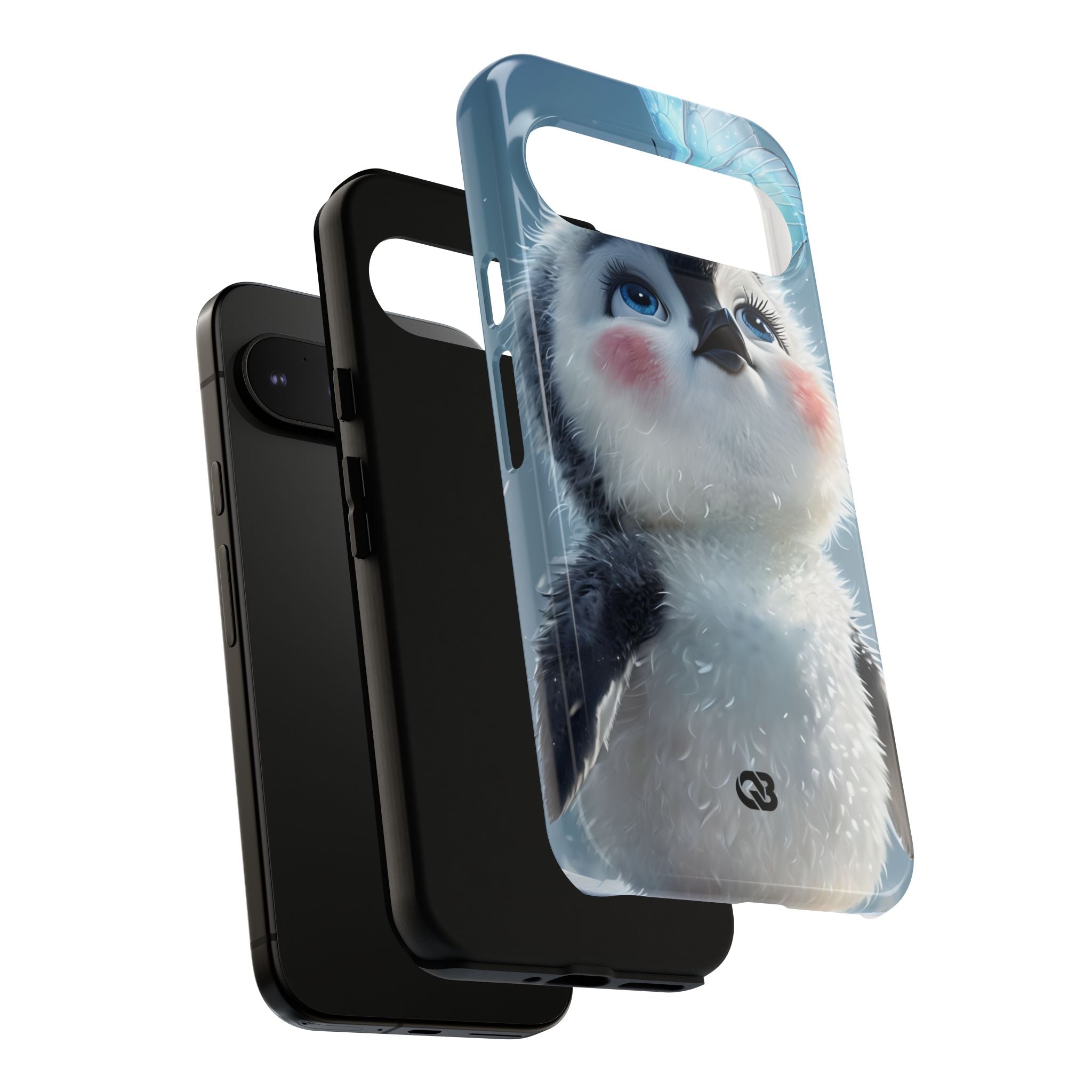 Frosty Penguin Glow · Tough Phone Case for Google Pixel