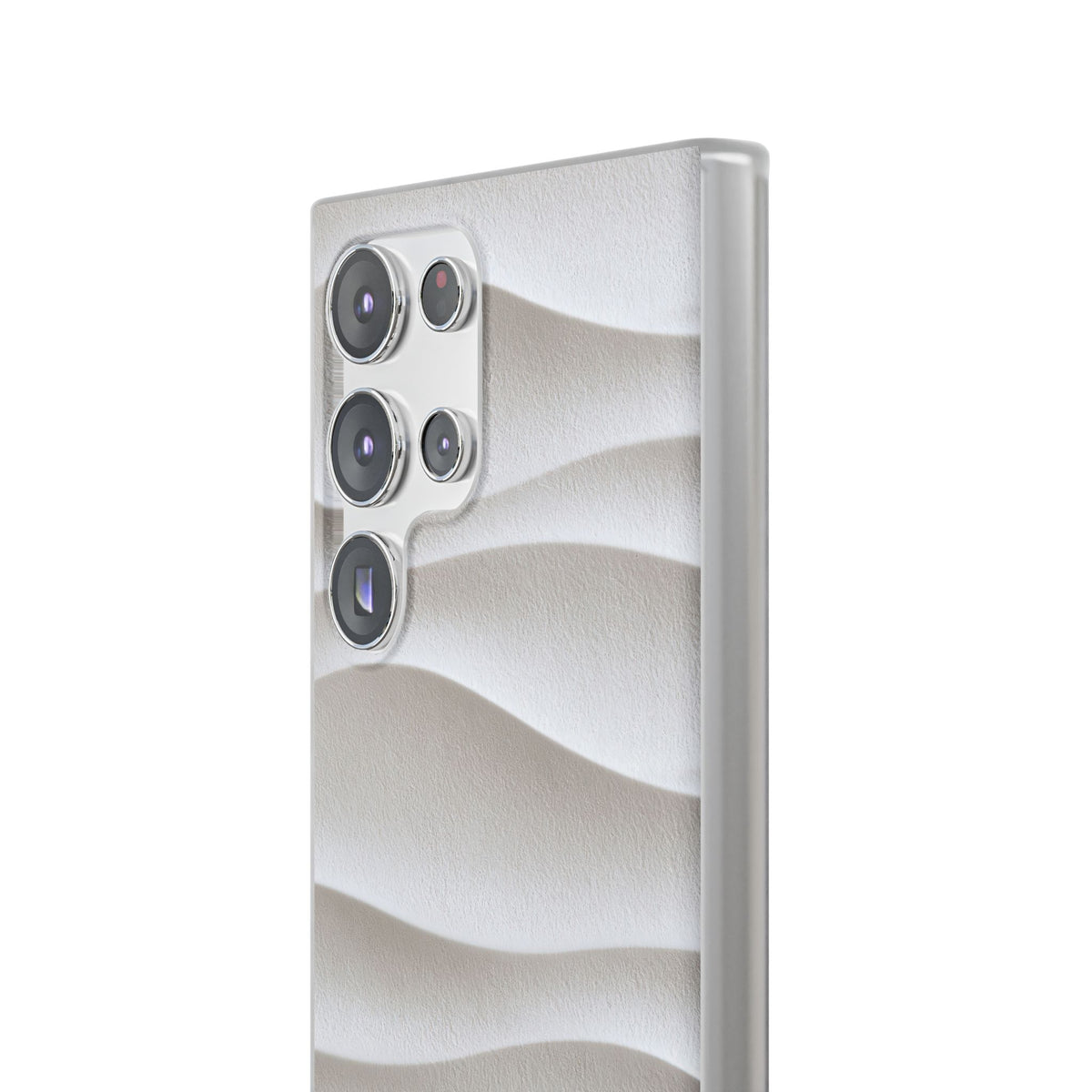 Sculpted Dune Relief · Lite Phone Case for Samsung · White