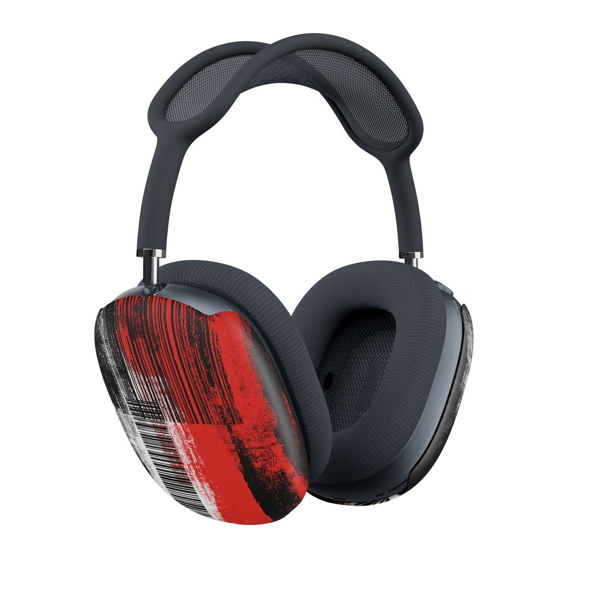 Distorted Barcode · Hard Case for AirPods Max · Black