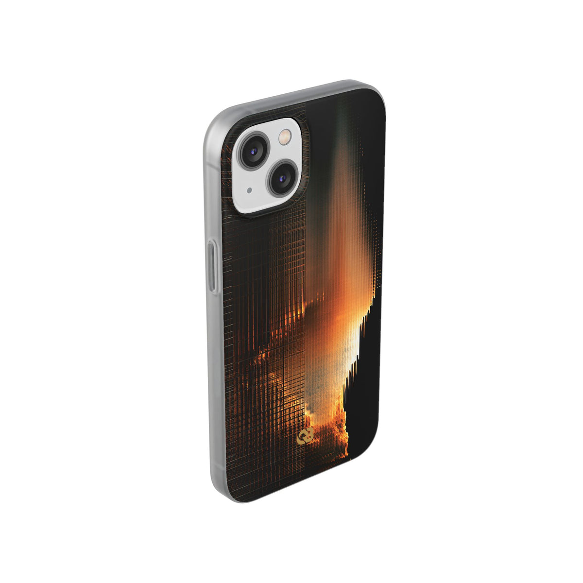 Luminous Grid · Lite Phone Case for iPhone ·  Black