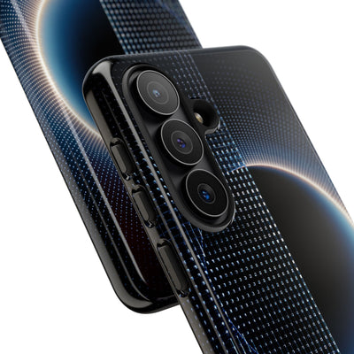 Luminous Meridian · Tough Phone Case for Samsung · Black