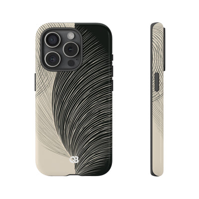 Minimal Frond Study · Tough Phone Case for iPhone · Black