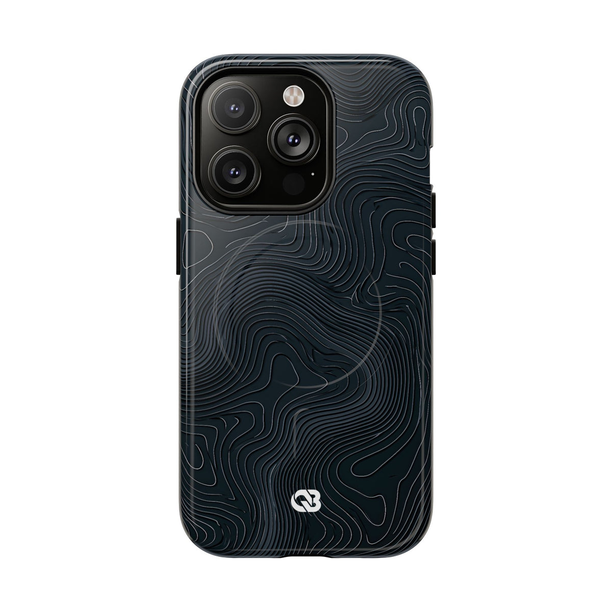 Obsidian Elevation · Tough 2.0 Magnetic Phone Case for iPhone · Black