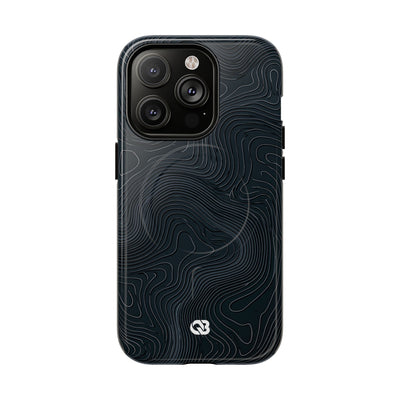 Obsidian Elevation · Tough 2.0 Magnetic Phone Case for iPhone · Black