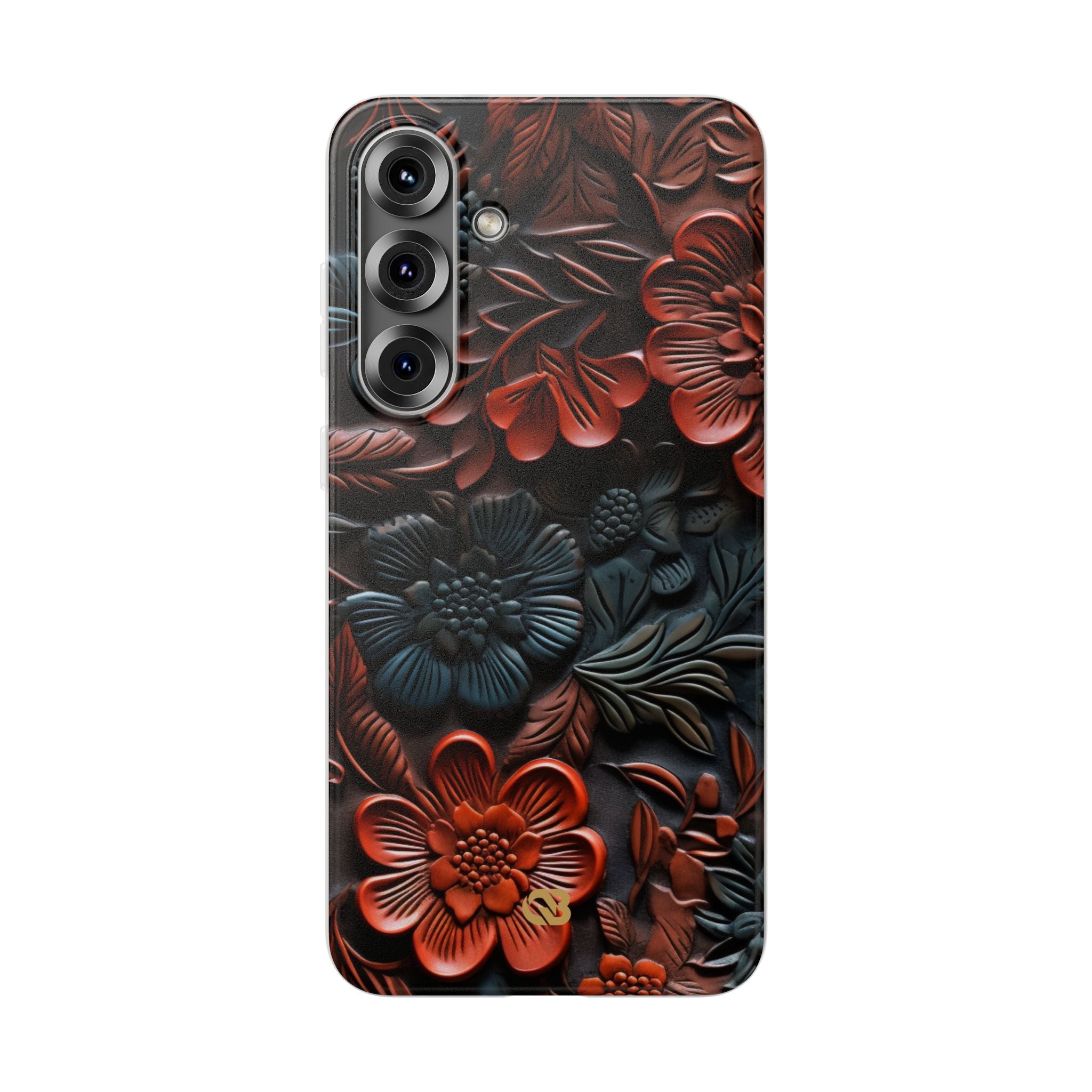 Carved Earth Bloom · Soft Phone Case for Samsung