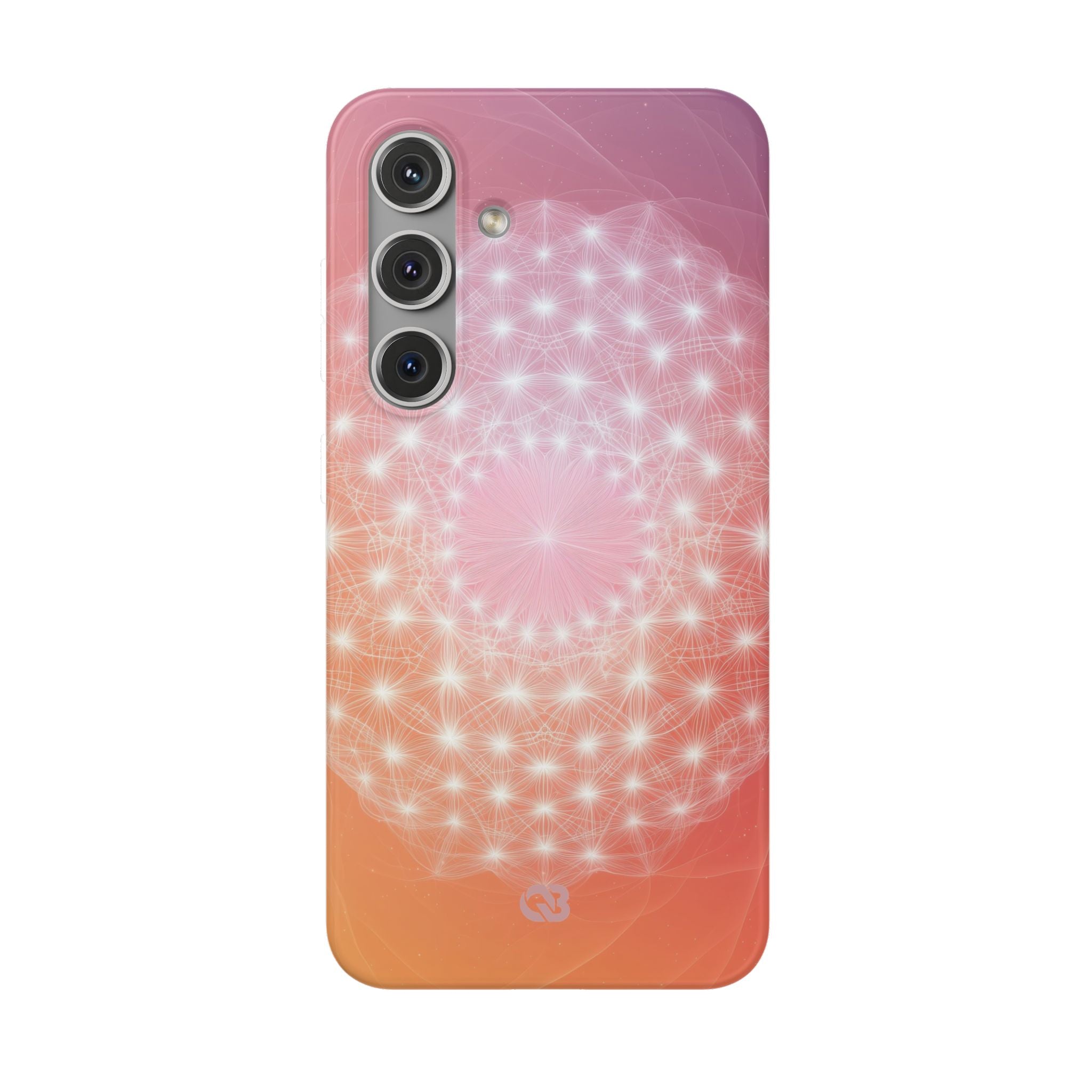 Radiant Stardust Mandala · Soft Mobilskal för Samsung