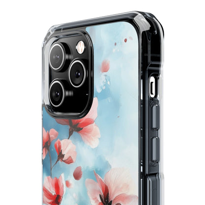 Pink Blossom Drift iPhone 14 Pro Max Case - Impact