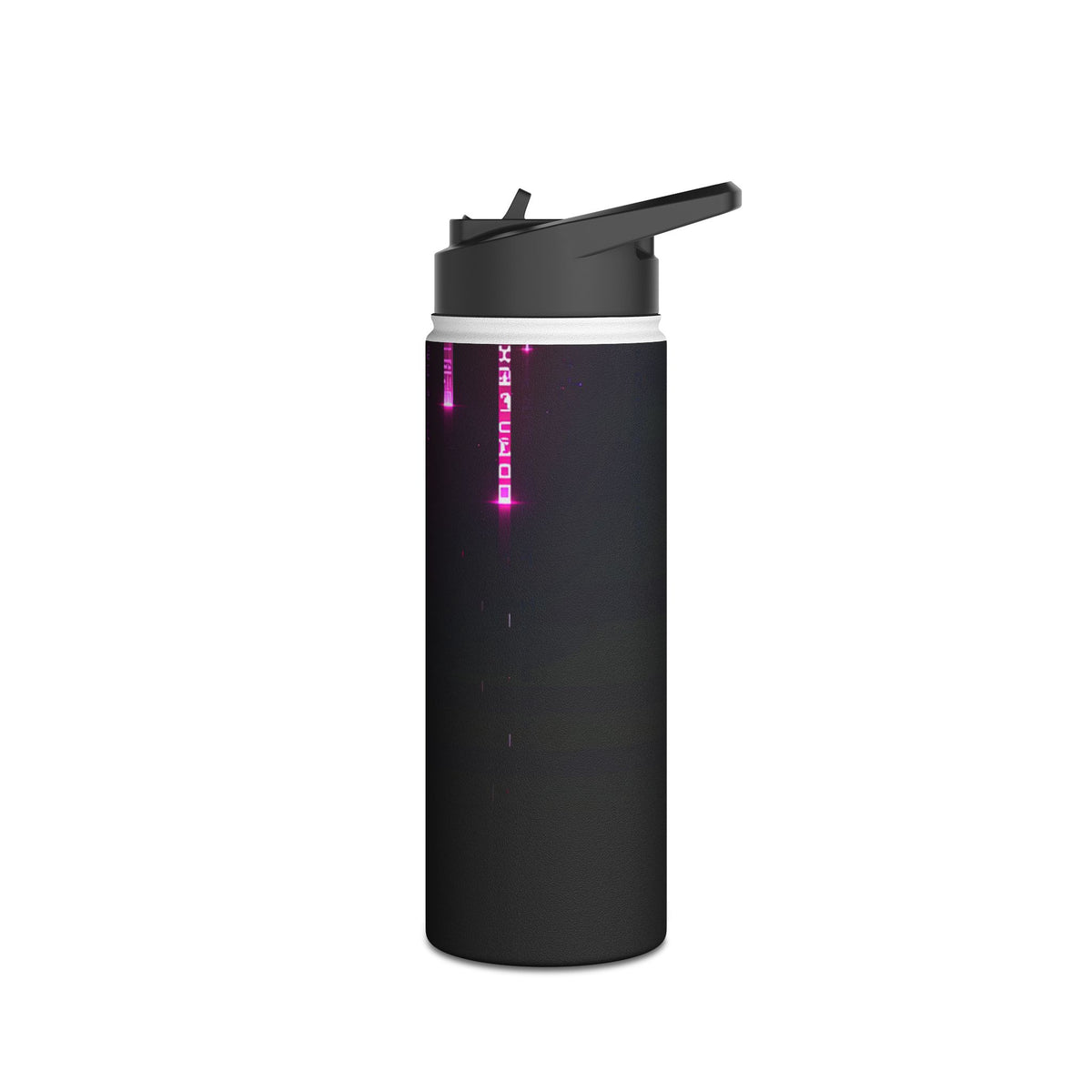 Binary Cascade · Insulated Water Bottle · Black