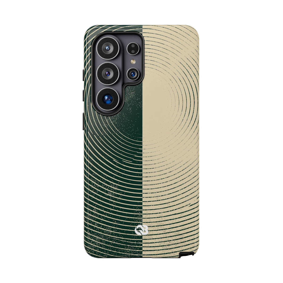 Concentric Duality · Tough Phone Case for Samsung · Green