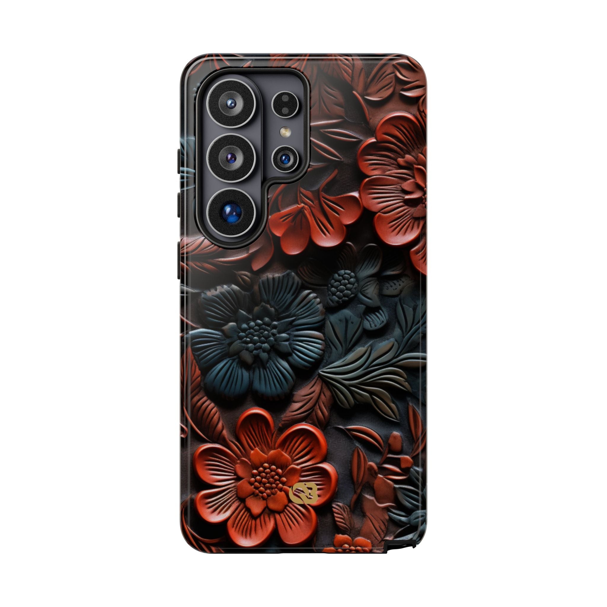 Carved Earth Bloom · Tough Mobilskal för Samsung