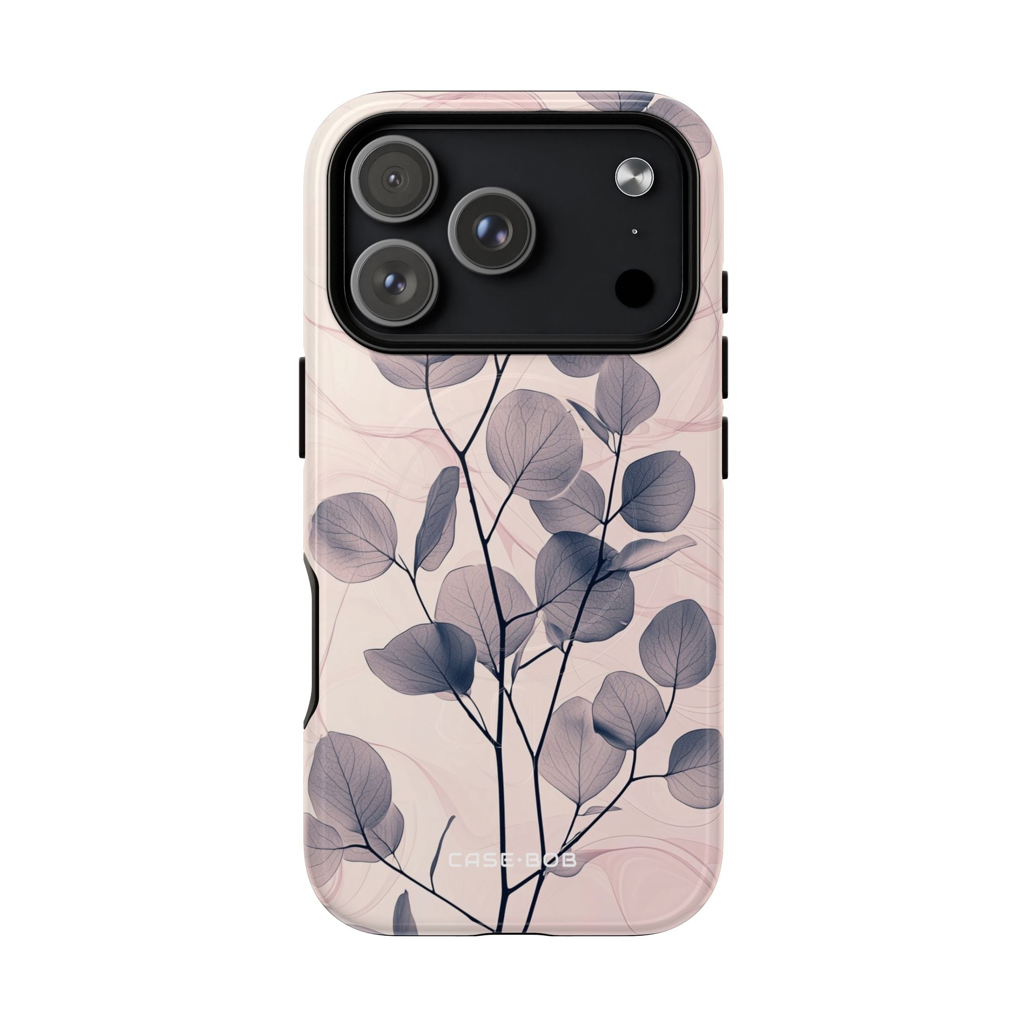 Veined Leaf Whisper iPhone 17 Pro Case - Tough+ - CASE•BOB