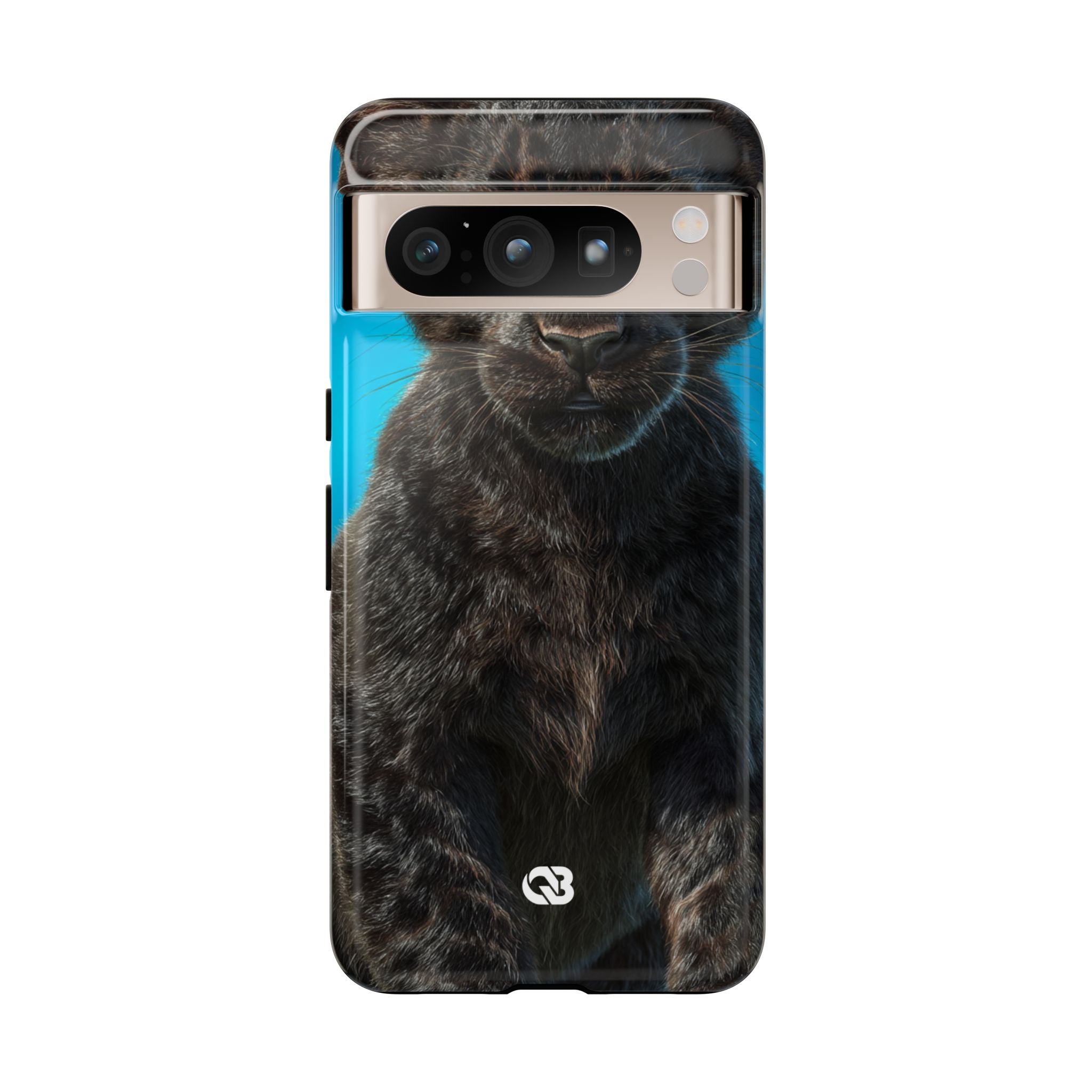 Sapphire Gaze Panther · Tough Phone Case for Google Pixel