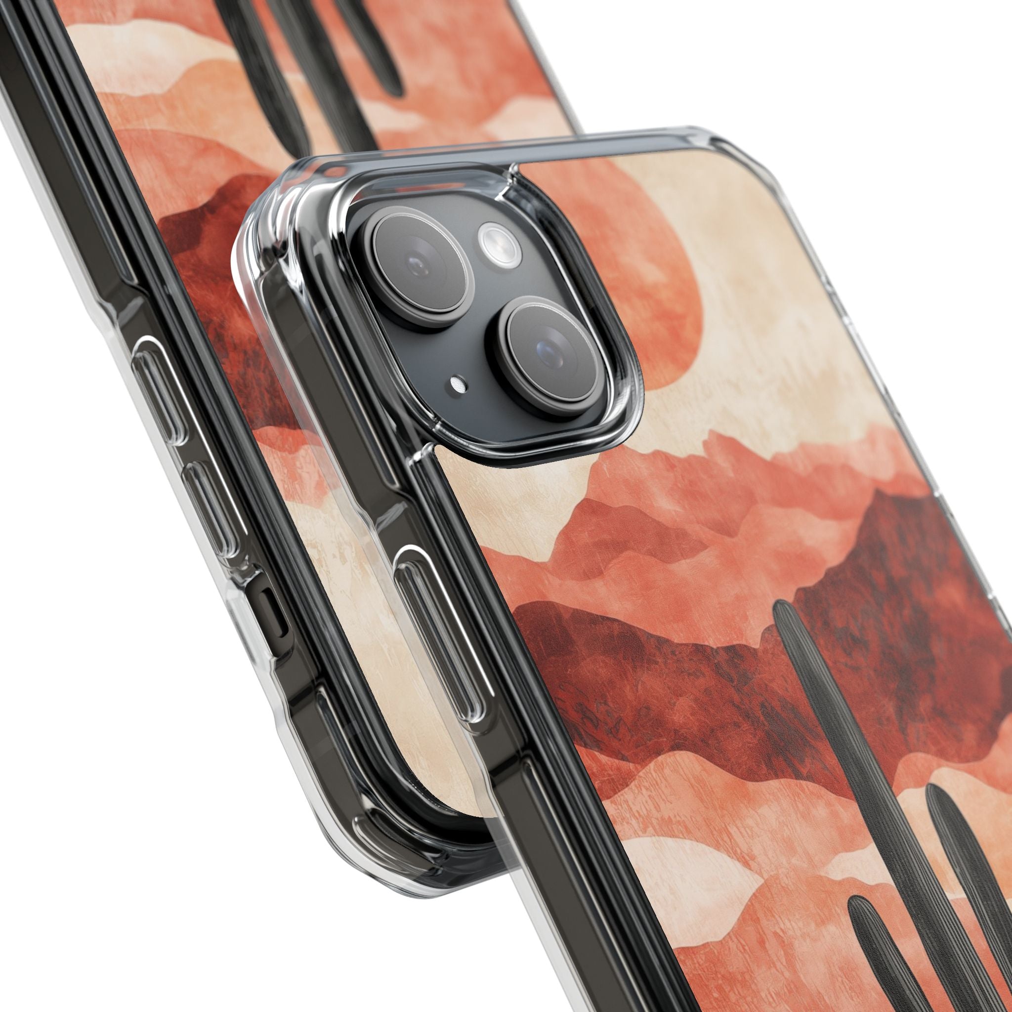 Terracotta Desert Sun · Impact Mobilskal för iPhone · Magsafe