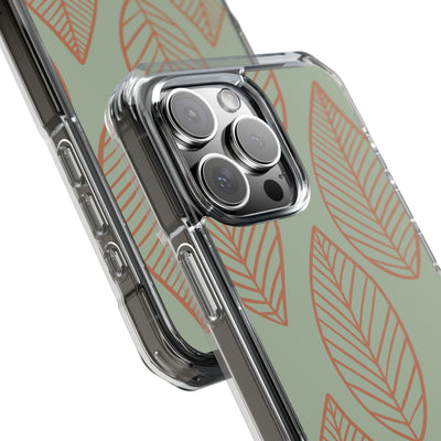 Sage Earth Leaves · Impact Telefoncover for iPhone · Magsafe