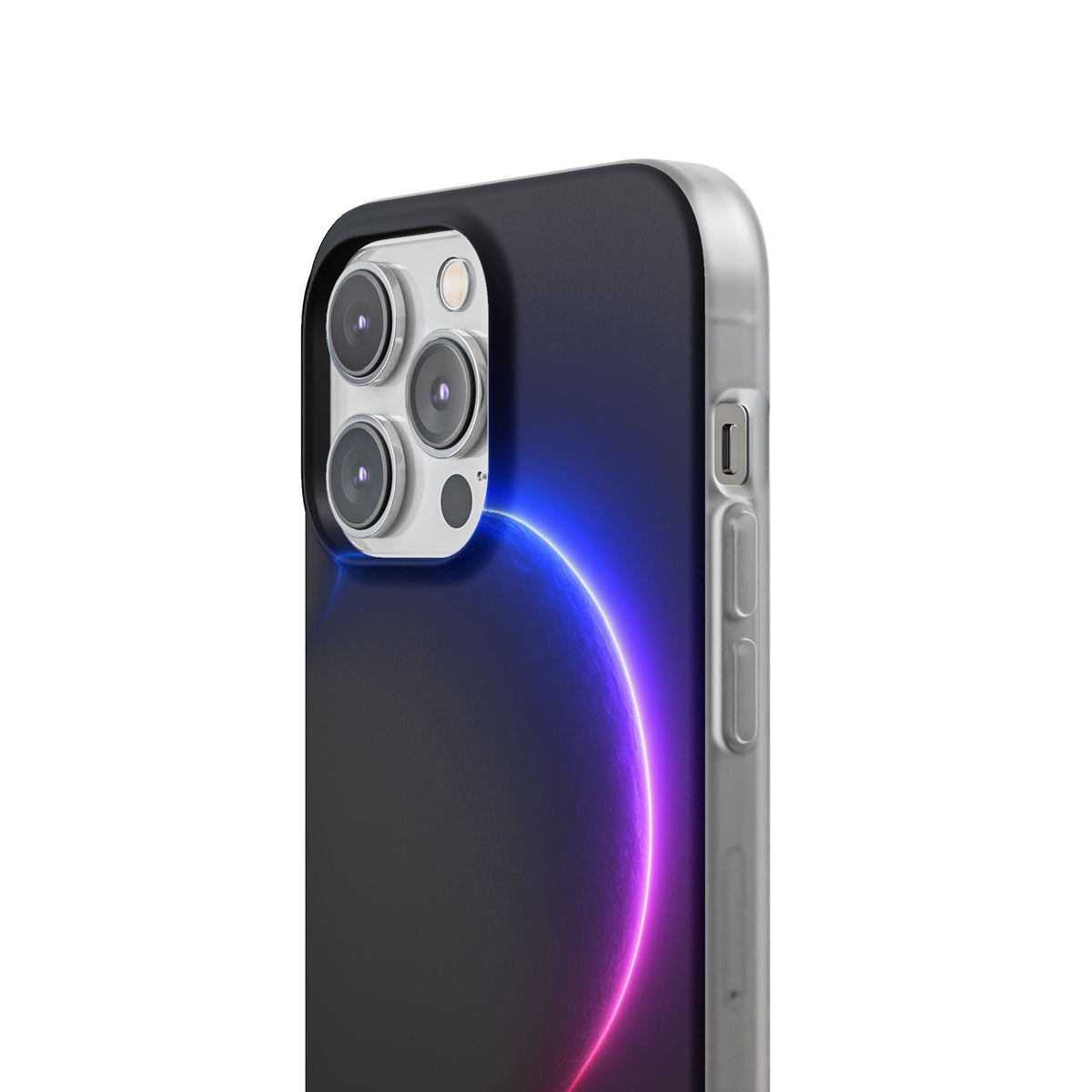 Luminous Eclipse · Lite Phone Case for iPhone ·  Black
