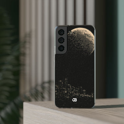Lunar Metropolis Nocturne · Lite Phone Case for Samsung · Black