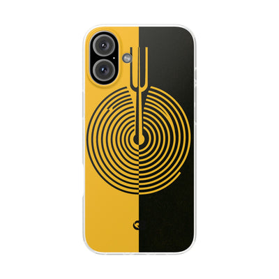 Yellow Lite Phone Case for iPhone - Voltage Sector Pulse