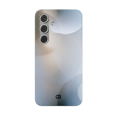 White Lite Phone Case for Samsung - Frosted Ribbed Sphere
