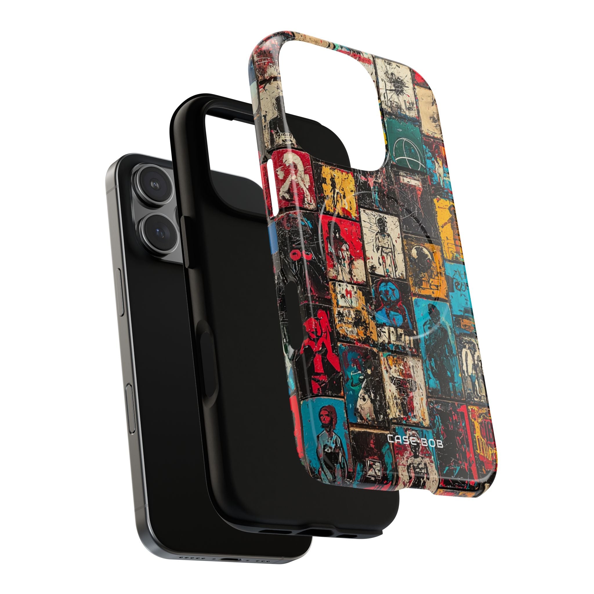 Figured Grid iPhone 16 Pro Case - Tough+ - CASE•BOB